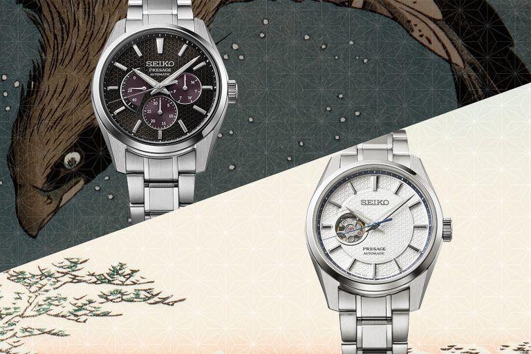 Kỳ Lân Luxury seiko presage lich co vien sac net spb307 va open heart spb309 (P3) Seiko Presage Sharp Edged phong cách mới