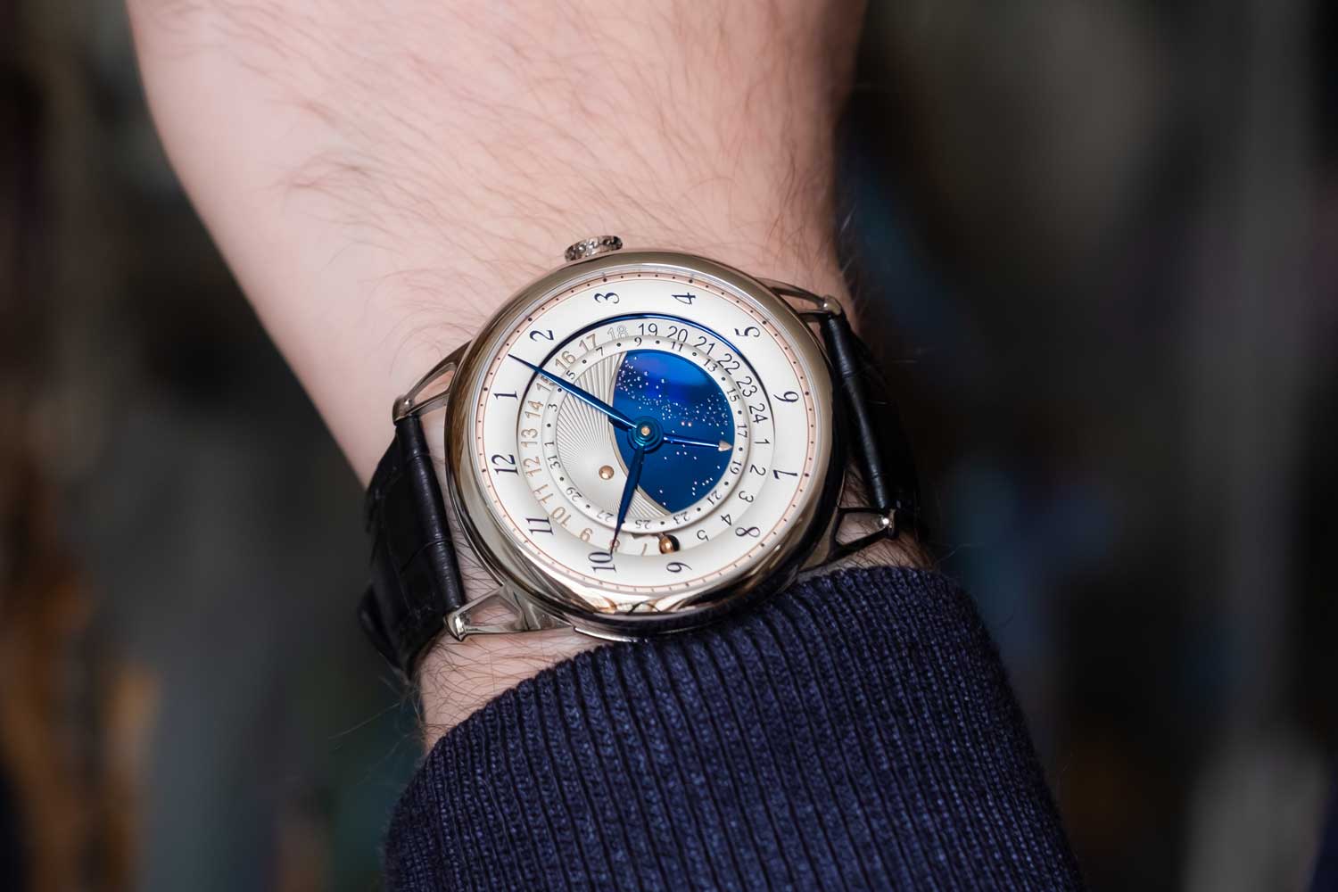 Siêu phẩm đồng hồ DB25GMT Starry Varius của De Bethune