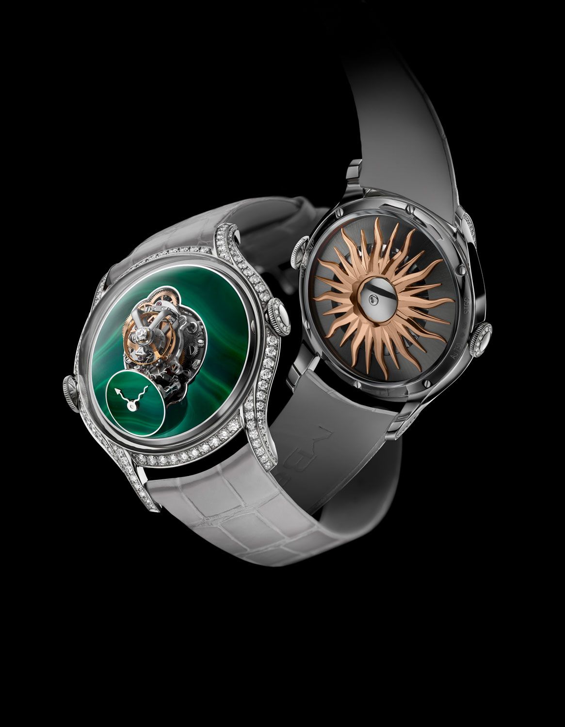 Siêu phẩm đồng hồ MB&F LM FlyingT Malachite