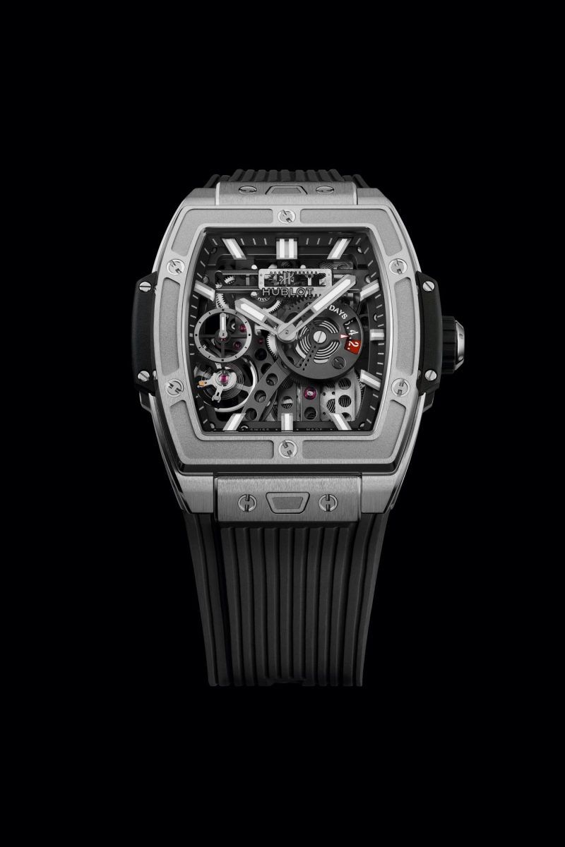 Kỳ Lân Luxury spirit of big bang meca 10 titanium 45 mm 614 nx 1170 rx carousel 3 1 HUBLOT SPIRIT OF BIG BANG MECA-10 TITANIUM