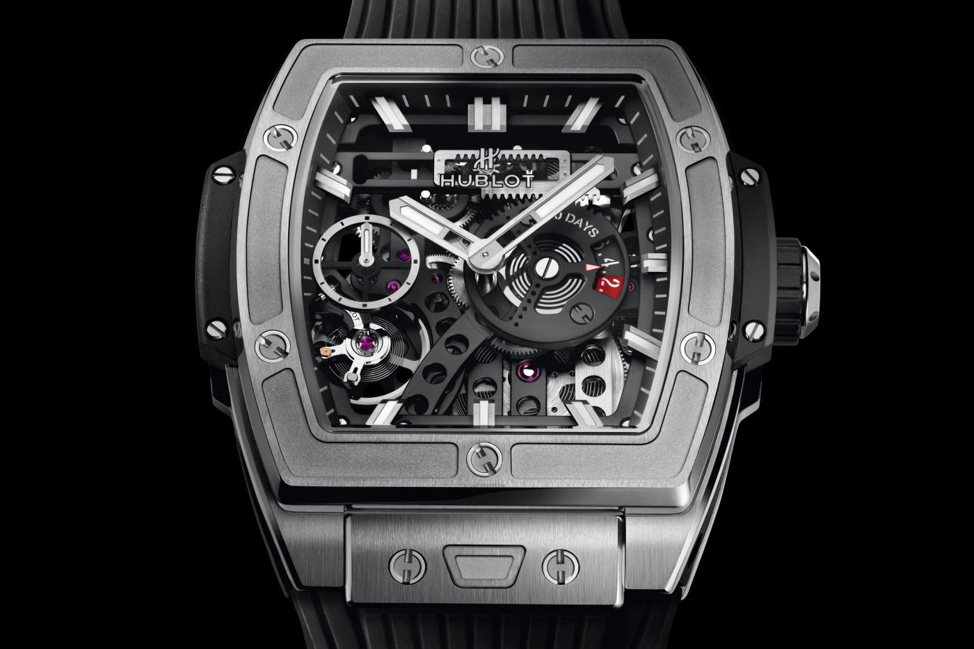 Kỳ Lân Luxury spirit of big bang meca 10 titanium 45 mm 614 nx 1170 rx main view HUBLOT SPIRIT OF BIG BANG MECA-10 TITANIUM