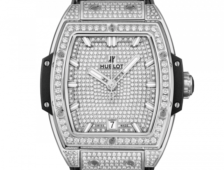HUBLOT SPIRIT OF BIG BANG TITANIUM FULL PAVÉ