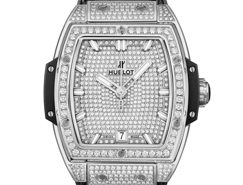 Kỳ Lân Luxury spirit of big bang titanium full pave 39 mm 665 nx 9010 lr 1604 soldier shot 1 1 1 HUBLOT SPIRIT OF BIG BANG TITANIUM FULL PAVÉ