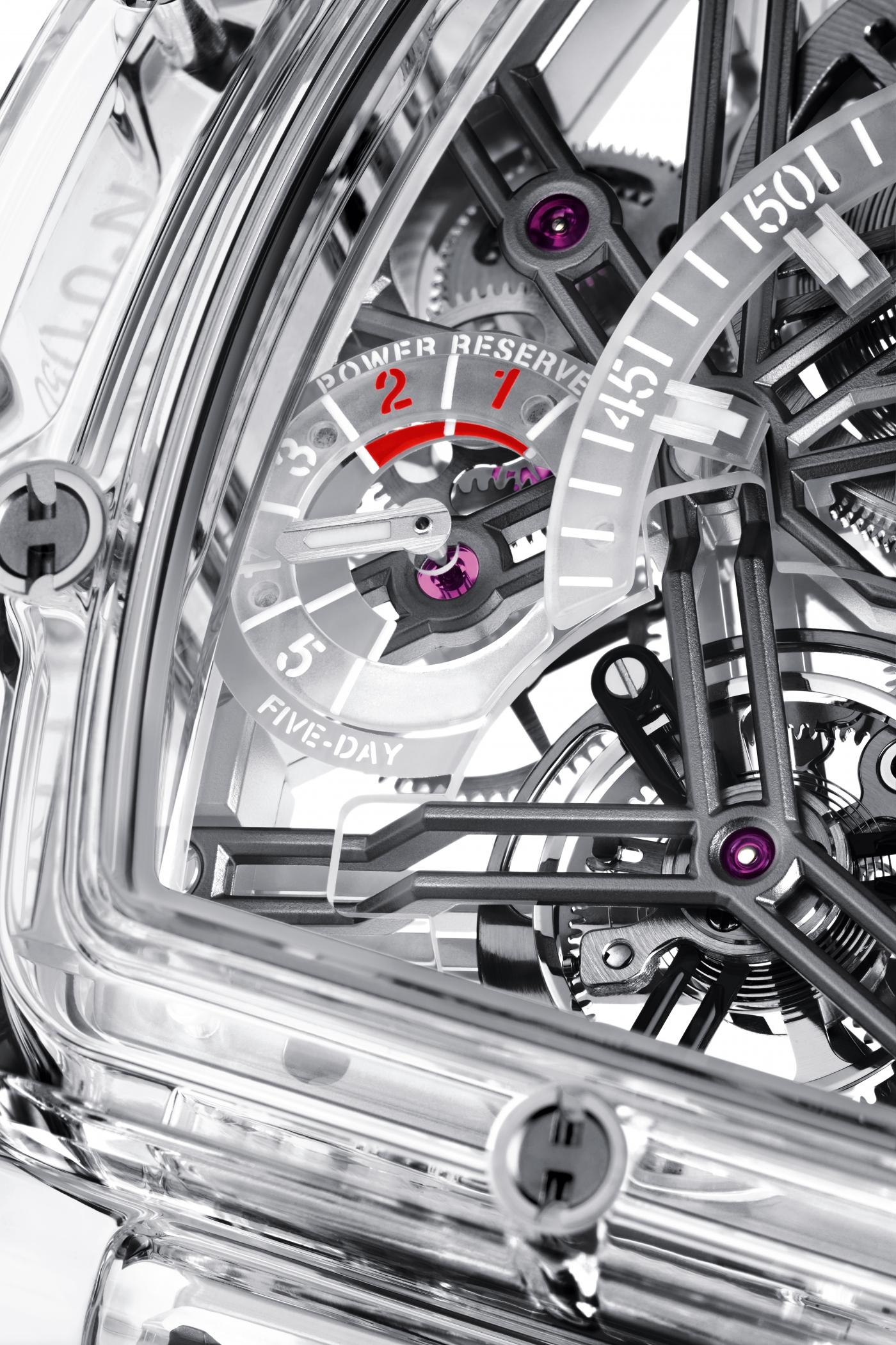 Kỳ Lân Luxury spirit of big bang tourbillon 5 day power reserve sapphire lf1 HUBLOT SPIRIT OF BIG BANG TOURBILLON SAPPHIRE