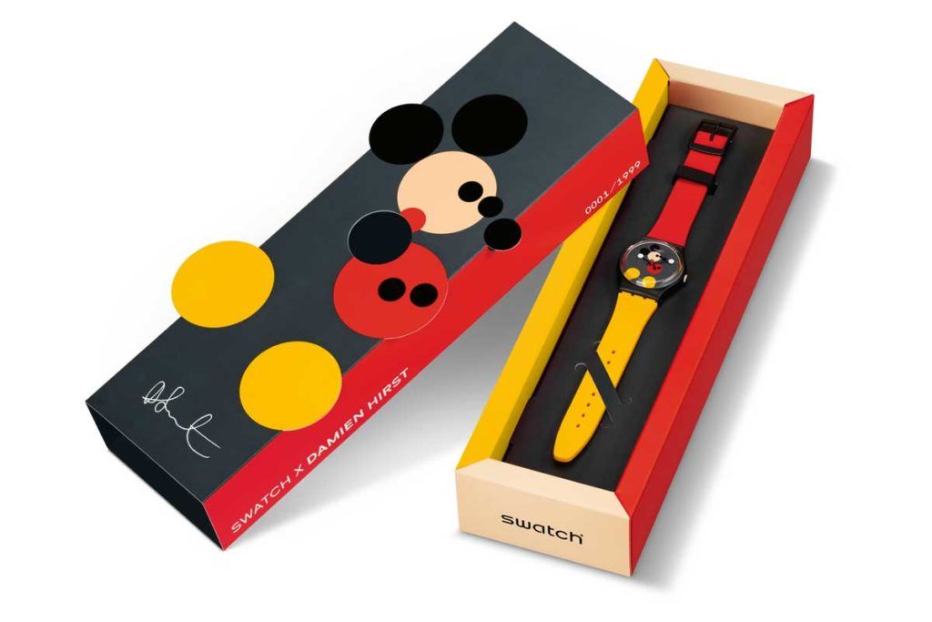 Chiếc đồng hồ Mirror Spot Mickey