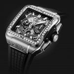 Kỳ Lân Luxury square bang unico titanium diamonds 42mm pr shot 1 1 Đồng hồ Hublot Square Bang Unico Titanium Diamonds 821.NX.0170.RX.1204