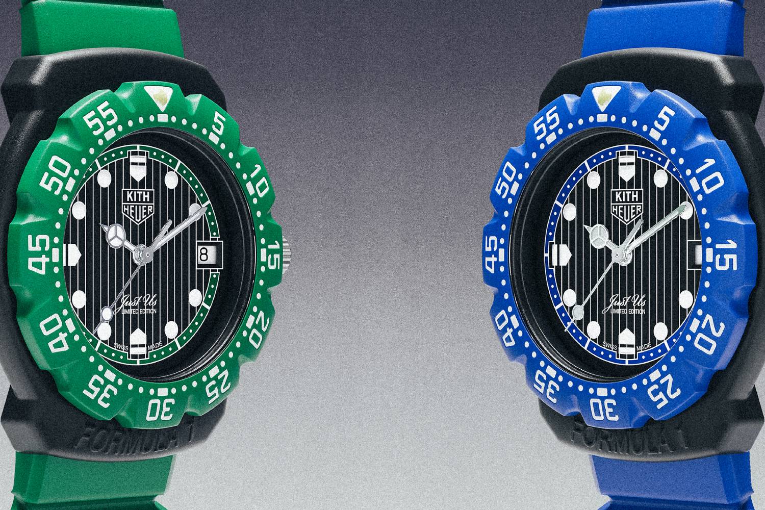 Bộ sưu tập TAG Heuer Formula 1 × Kith 2024