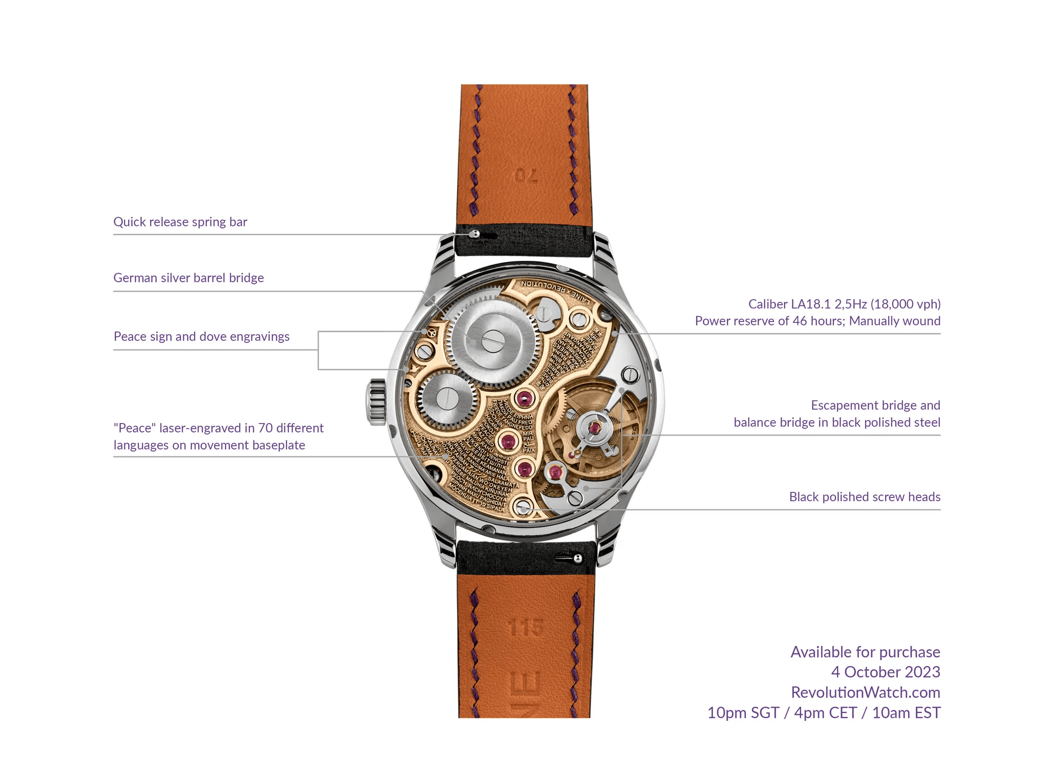 Kỳ Lân Luxury torsti diagram2 Đồng hồ Torsti Laine × Revolution “Chronometer One Love”