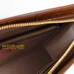 Kỳ Lân Luxury tu i cluch da ca alligator 11 1 scaled 1 Túi clutch da cá alligator brown