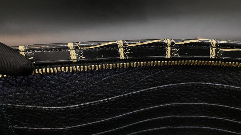 Kỳ Lân Luxury tui clutch alligator dark green 44 scaled 1 Túi Clutch Alligator Dark Green