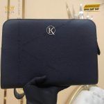 Kỳ Lân Luxury tui clutch cam tay chu k da epsom black 17 scaled 1 Túi Clutch cầm tay chữ K da Epsom black