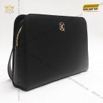 Kỳ Lân Luxury tui clutch cam tay chu k da epsom black 22 1 Túi Clutch cầm tay chữ K da Epsom black