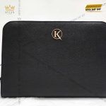 Kỳ Lân Luxury tui clutch cam tay chu k da epsom black 8 scaled 1 Túi Clutch cầm tay chữ K da Epsom black