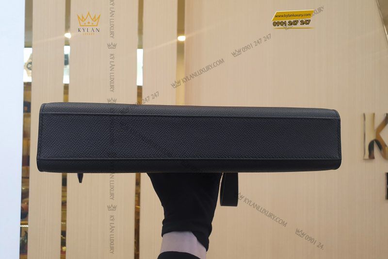 Túi Clutch da epsom logo LV