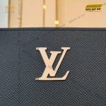 Túi Clutch da epsom logo LV