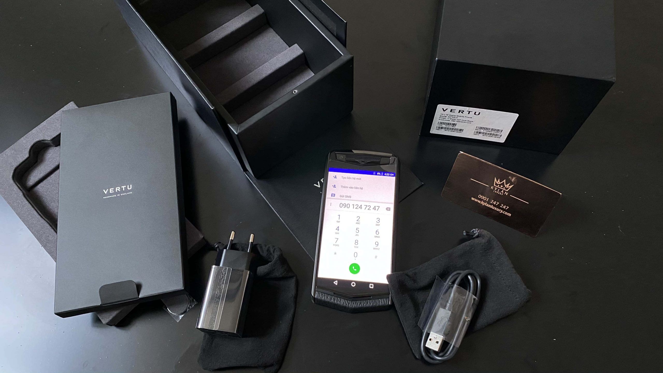 Kỳ Lân Luxury vertu aster p black new 49 jpeg scaled Vertu Aster P Black New