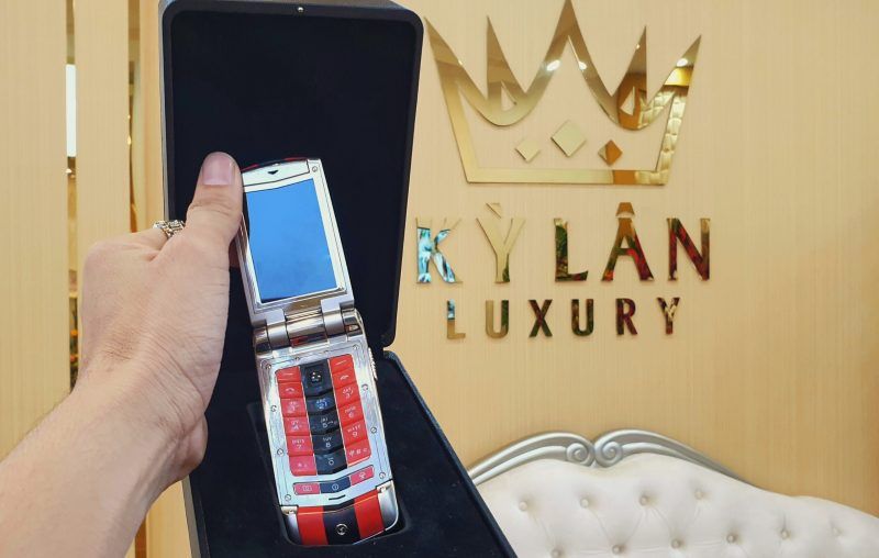 Kỳ Lân Luxury vertu ayxta black red fullbox 1 1 Vertu Ayxta Black Red Fullbox