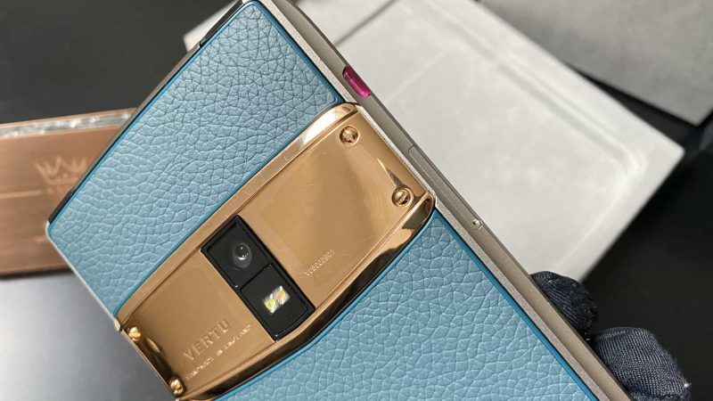 Vertu Constellation X 2017 Gold Xanh