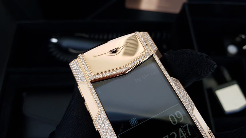Vertu Signature S Full Gold Mix Diamond