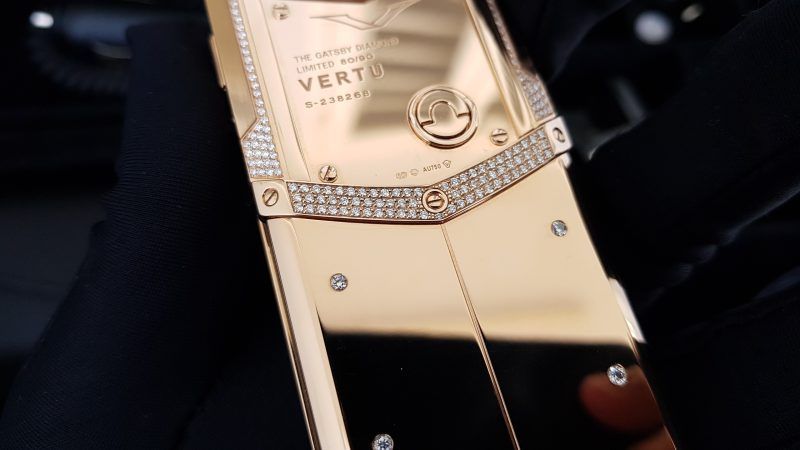 Vertu Signature S Full Gold Mix Diamond