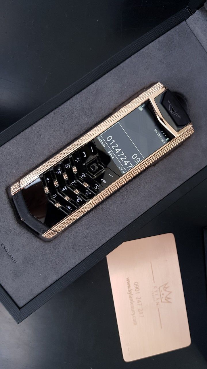 Kỳ Lân Luxury vertu signature s cluod de paris gold 18k 40 3 Tìm hiểu về Vertu Signature S Clous De Paris Gold 18K