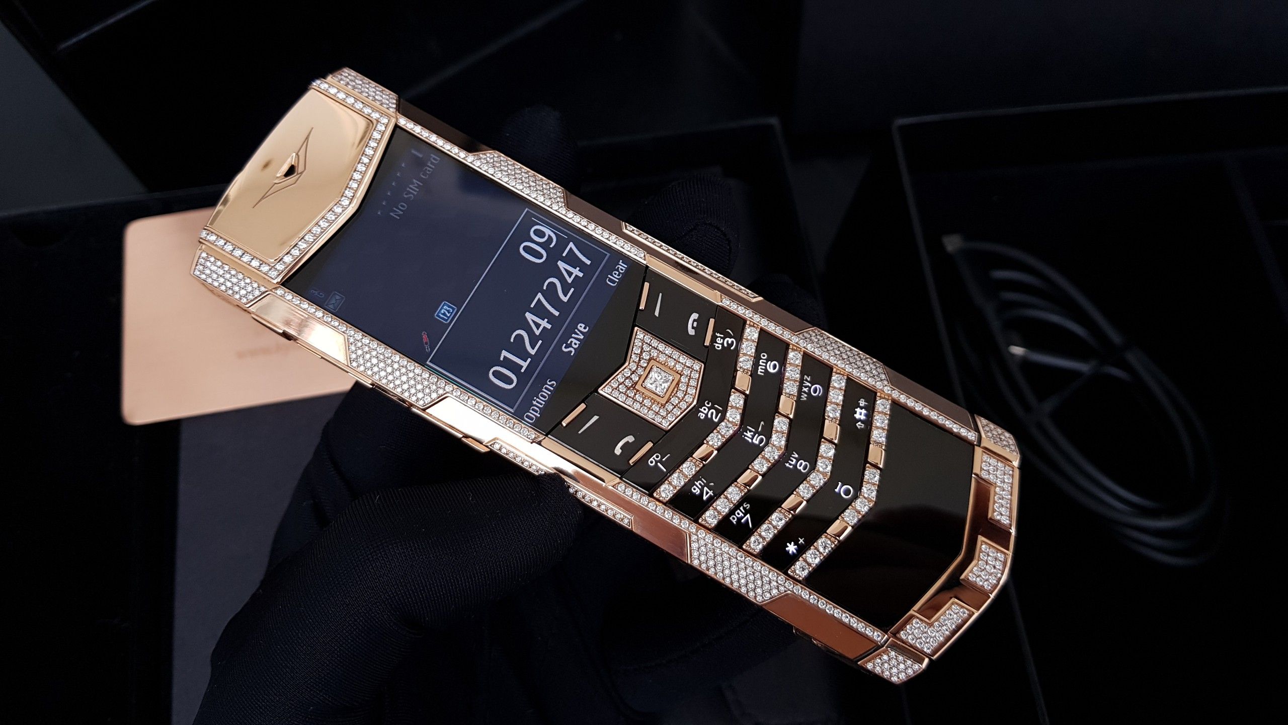 Kỳ Lân Luxury vertu signature s full gold mix diamond zigzag alternative 48 2 KỲ LÂN LUXURY chuyên cung cấp dịch vụ hiện thực hóa giấc mơ khách hàng