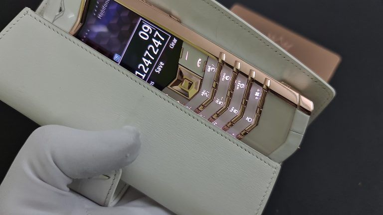 Kỳ Lân Luxury vertu signature s gold white 22 Tìm hiểu Vertu Signature S Gold White - VertuS Gold White 9