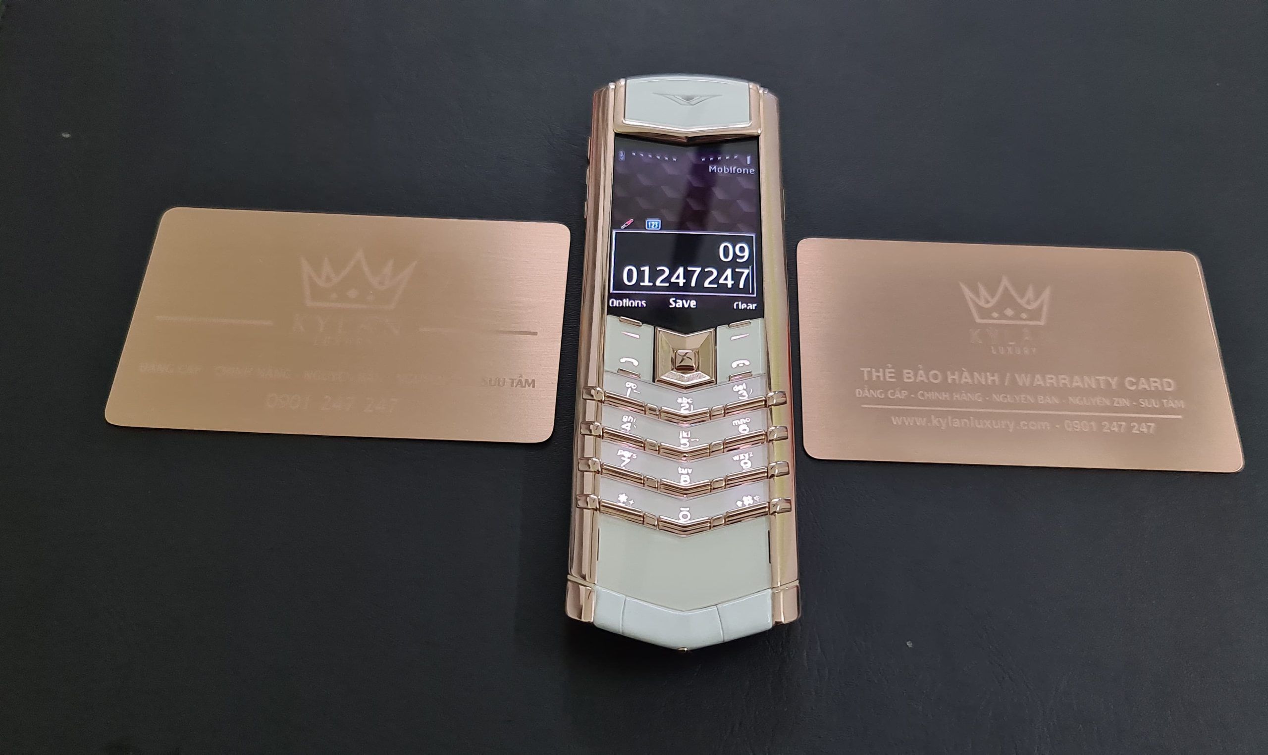 Kỳ Lân Luxury vertu signature s gold white 26 scaled Tìm hiểu Vertu Signature S Gold White - VertuS Gold White 9