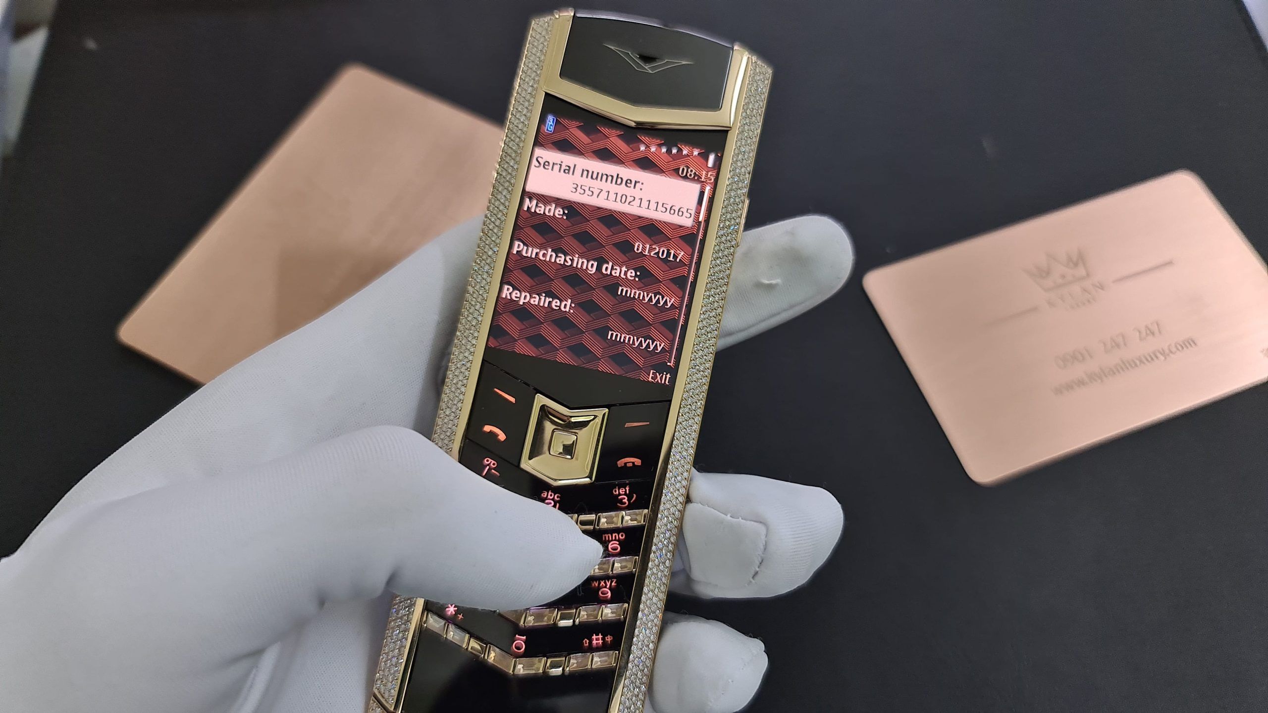 Kỳ Lân Luxury vertu signature s lemon yellow diamond 30 1 scaled Vertu Signature S Lemon Yellow Diamond - ấn phẩm vượt thời gian đến từ thương hiệu Vertu