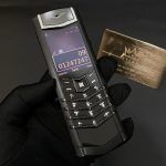 Kỳ Lân Luxury vertu signature s pure black mix diamond 9 3 1 Vertu Signature S Pure Black Mix Diamond