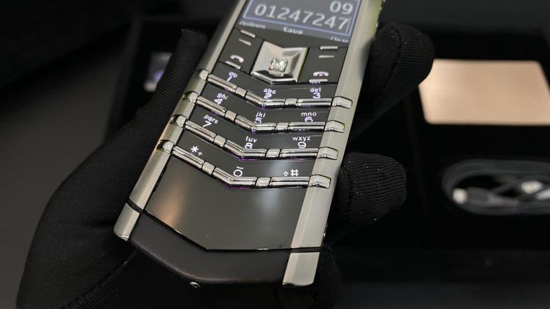 Kỳ Lân Luxury vertu signature s steel mix diamond 10 1 scaled 1 Vertu Signature S Steel Mix Diamond