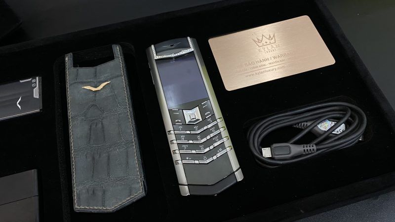 Kỳ Lân Luxury vertu signature s steel mix diamond 2 1 scaled 1 Vertu Signature S Steel Mix Diamond