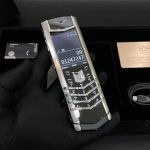 Kỳ Lân Luxury vertu signature s steel mix diamond 6 3 1 Vertu Signature S Steel Mix Diamond