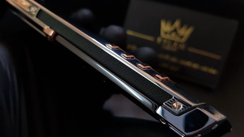 Kỳ Lân Luxury vertu signature s thep che tac diem ma vang 19 scaled 1 Vertu Signature S thép điểm vàng hồng