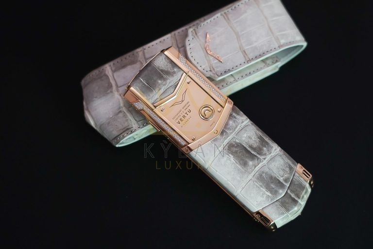 Kỳ Lân Luxury vertu signature s va hai phien bang bach tang Vertu Signature S và hai phiên bảng bạch tạng vô cùng đắt