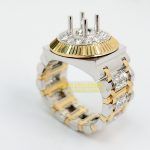 Vỏ nhẫn Rolex vàng vàng 18k Au750
