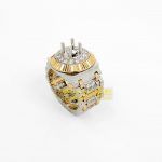 Vỏ nhẫn Rolex vàng vàng 18k Au750
