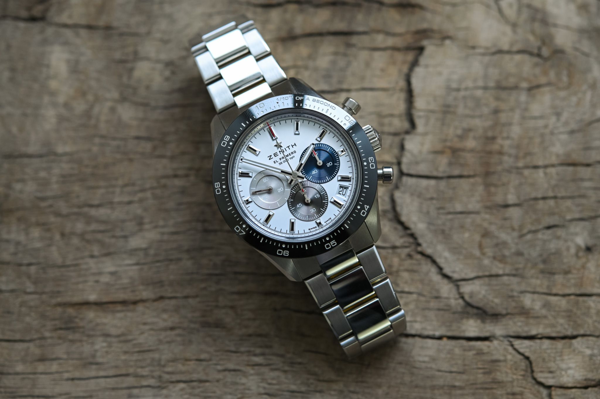 Kỳ Lân Luxury zenith chronomaster sport el primero 3600 03 3100 360069 m3100 00001 2048x1362 1 TOP 5 dòng đồng hồ Crhonograph đầy thú vị khi được ra mắt gần đây