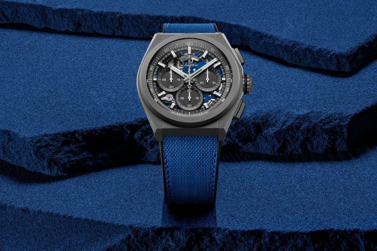 Đồng hồ bấm giờ Zenith DEFY 21 Ultrablue 1 Kỳ Lân Luxury zenith defy 21 ultrablue Đồng hồ bấm giờ Zenith DEFY 21 Ultrablue