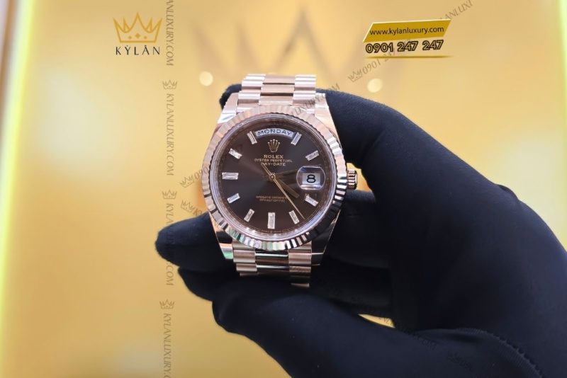 Đồng Hồ Rolex Day- Date M228235-0003 Rose Gold