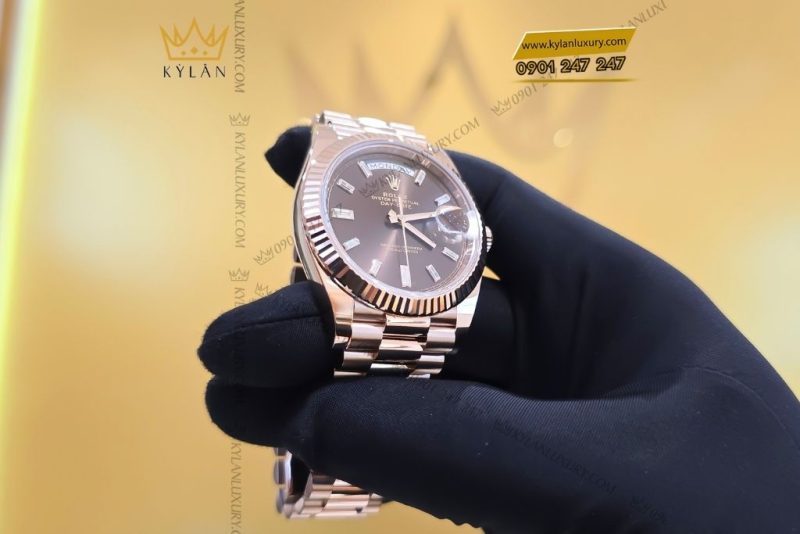 Đồng Hồ Rolex Day- Date M228235-0003 Rose Gold