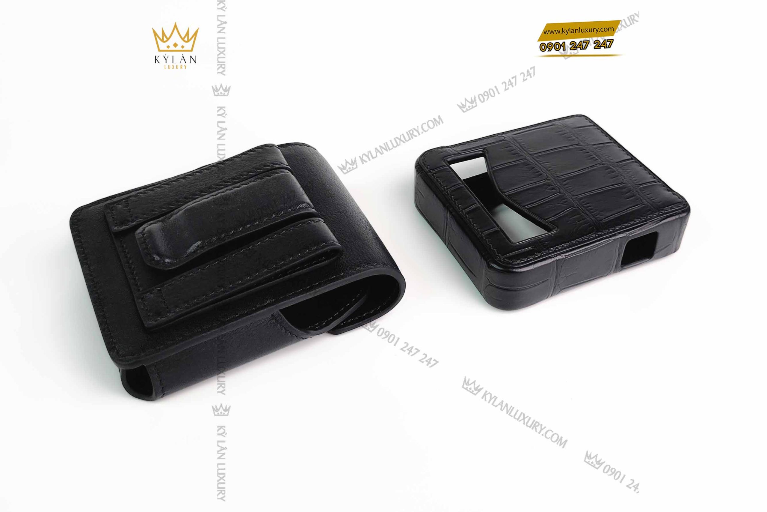 Kỳ Lân Luxury Bao da dien thoai man hinh gap Vertu Ironflip 10 Bao da điện thoại màn hình gập Vertu Ironflip