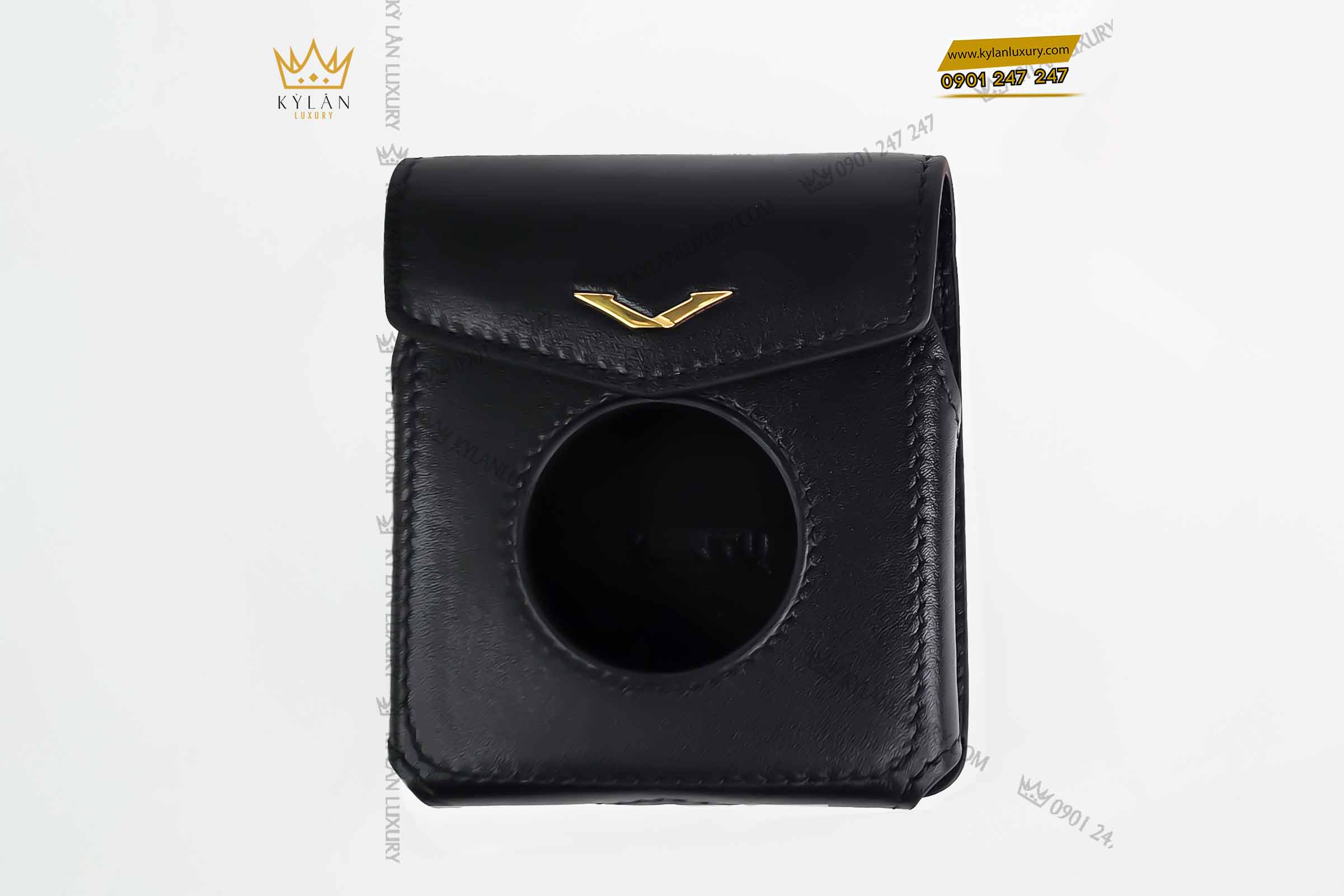 Kỳ Lân Luxury Bao da dien thoai man hinh gap Vertu Ironflip 4 Bao da điện thoại màn hình gập Vertu Ironflip