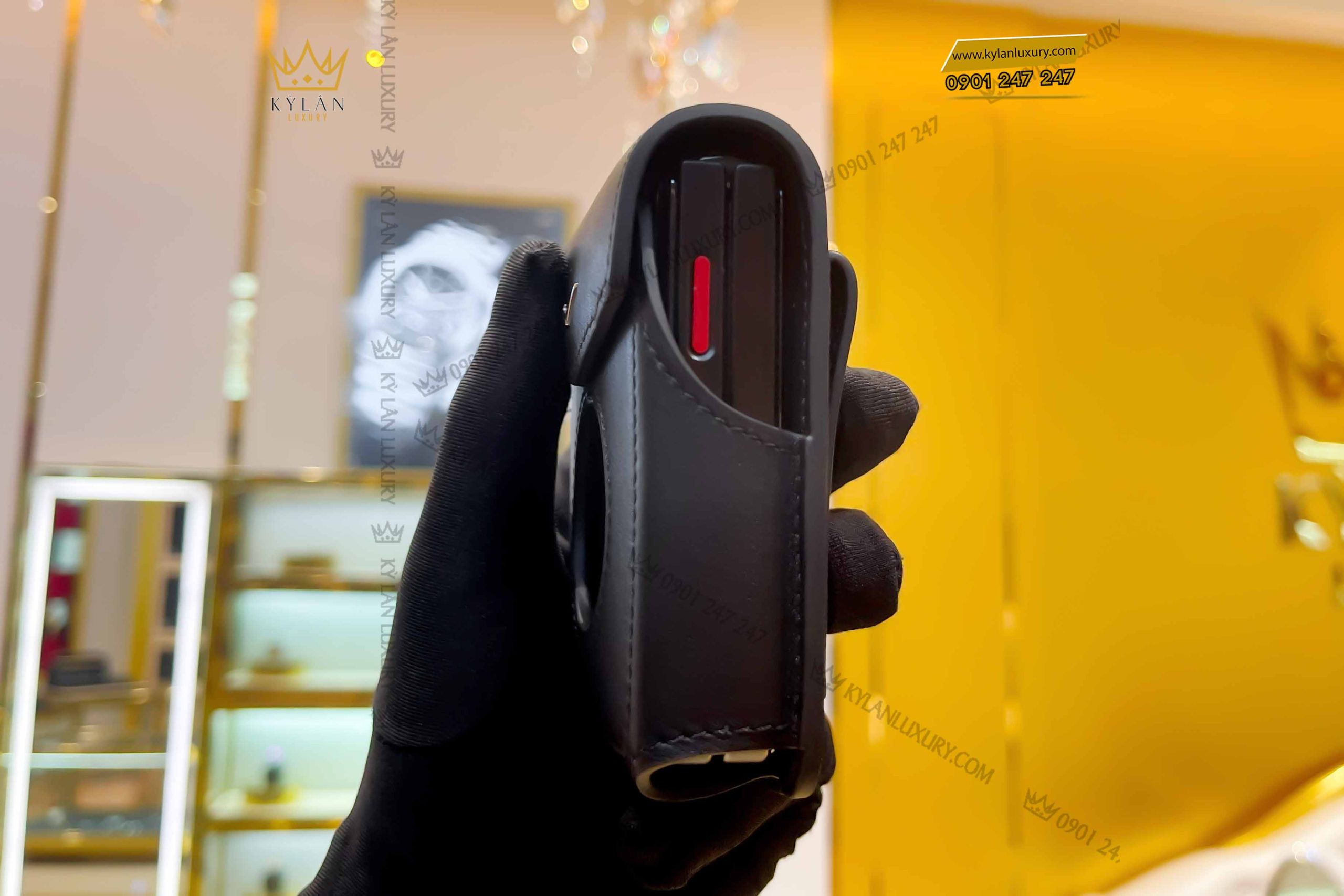 Kỳ Lân Luxury Bao da dien thoai man hinh gap Vertu Ironflip 5 Bao da điện thoại màn hình gập Vertu Ironflip