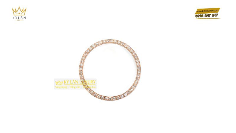 Kỳ Lân Luxury Bezel Rolex Diamond Rose Gold 41mm 1 Bezel Rolex Diamond Rose Gold 41mm