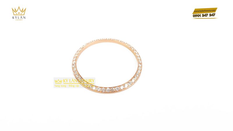 Kỳ Lân Luxury Bezel Rolex Diamond Rose Gold 41mm 2 Bezel Rolex Diamond Rose Gold 41mm