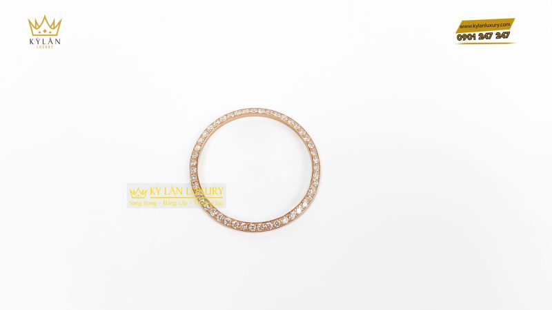 Kỳ Lân Luxury Bezel Rolex Diamond Rose Gold 41mm 3 Bezel Rolex Diamond Rose Gold 41mm