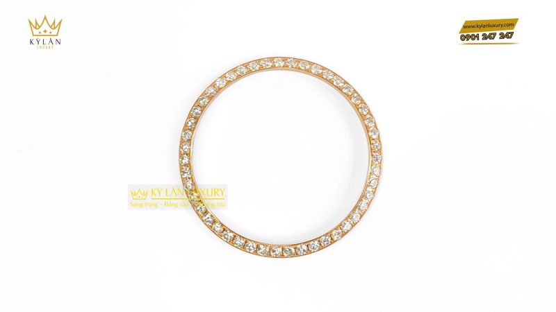 Kỳ Lân Luxury Bezel Rolex Diamond Rose Gold 41mm 6 Bezel Rolex Diamond Rose Gold 41mm