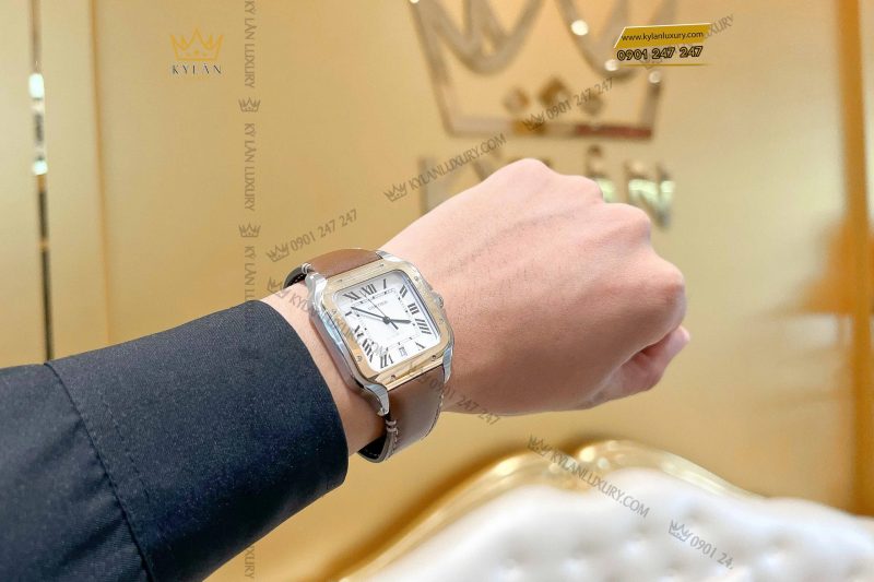 Kỳ Lân Luxury Cartier Santos de Cartier Large Size 1 Đồng hồ Cartier Santos de Cartier Large Size