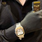 Kỳ Lân Luxury Cartier Santos de Cartier Large Size 14 Đồng hồ Cartier Santos de Cartier Large Size